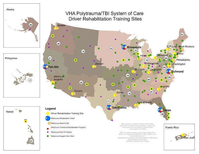 Drivers Rehab Locations